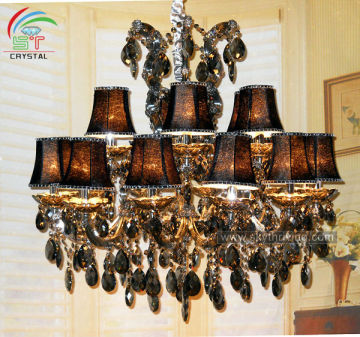 contemporary chandelier black crystal chandelier