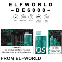 Distribuidor exclusivo Elfworld dispensável vape atacado