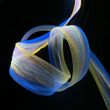 Luz de noche decorativa de fibra óptica de la casa