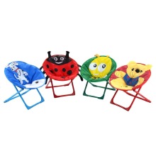 Kids Moon Round Chair - Folding and Affordable Cartoon Design