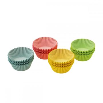 Rainbow Colored Disposable Baking Paper Cups