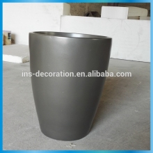 Light weight fiberglass flower pottery