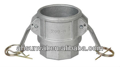 Thread connection various aluminium camlock coupling