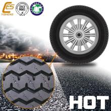 Precured tread rubber for tyres