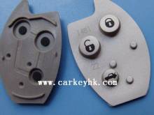 wholesale Citroen replacement button pad . 3 buttons remote keyless cover rubber pad