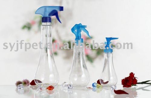 2012 pet plastic pump spray tigger detergent bottle