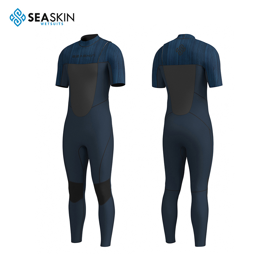 Seackin 2/3mm Νεοπρένιο κοντό μανίκι Springsuit Wetsuit