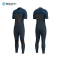 Pelle di camicia a manica corta neoprene in pelle di marina