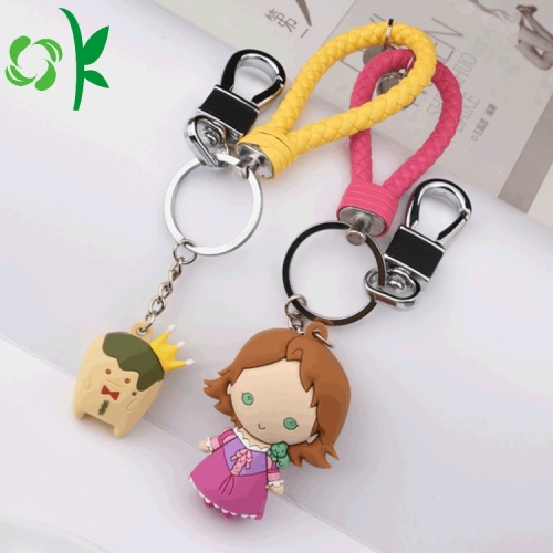 Keychains feito sob encomenda do silicone de Keychain dos presentes relativos à promoção do PNF de Funko