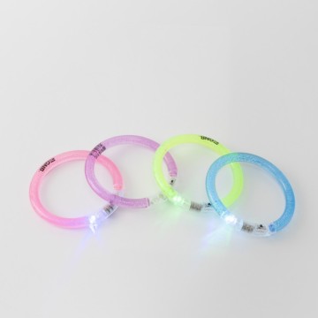 Flashing LED Lighted Bubble Bracelet