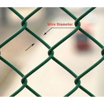 Pvc Coated Chain Link Fence For Baseball fields