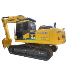 Used Komatsu Crawler Excavators PC220 - 90% New Construction Earth Moving Equipment
