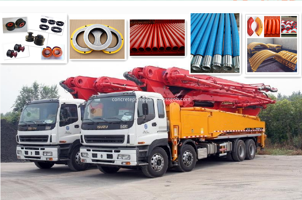 concrete pump parts 