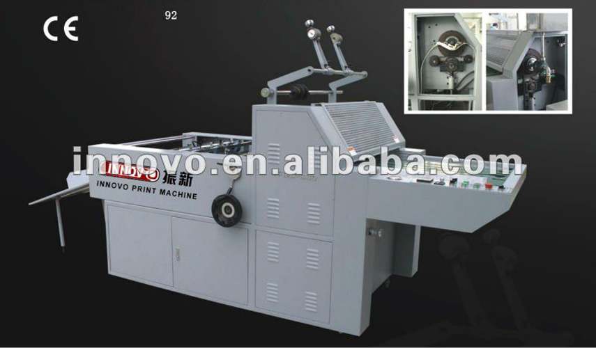 Semi-automatic hydraulic laminator