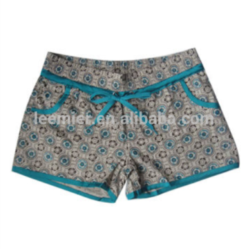 Vintage full printed Women's surf beach shorts