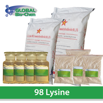 98 Lysine HCL အမိုင်နိုအက်ဆစ်အစာကျွေး