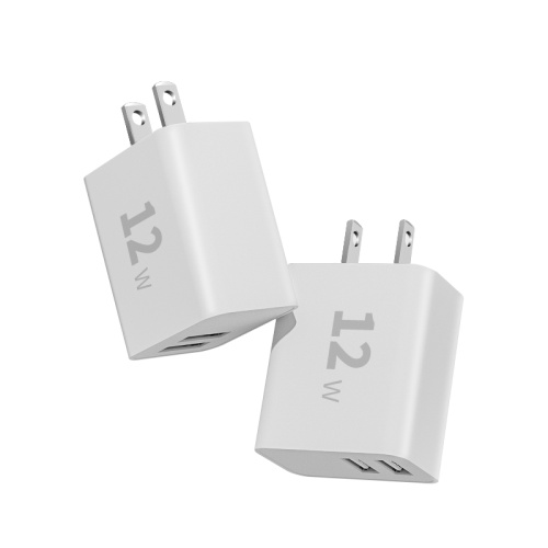 Mobiltelefoneffektadapter 12W USB Wall Charger