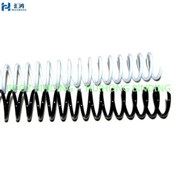 colorful Plastic spiral spring binding coil