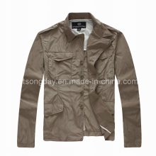 100% Polyester Men's Casual Jacket (UOMO-55)