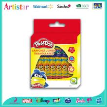 Play-Doh 10-piece triangle crayons