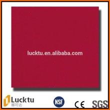 red color artificial quartz stone counter top
