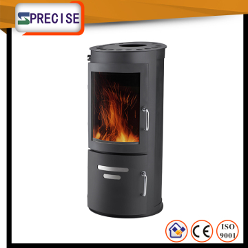 Double-door Barrel Wood-burning stove