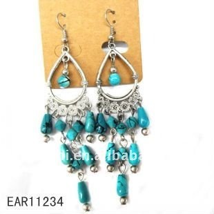 Fashion earring vintage earring with beads