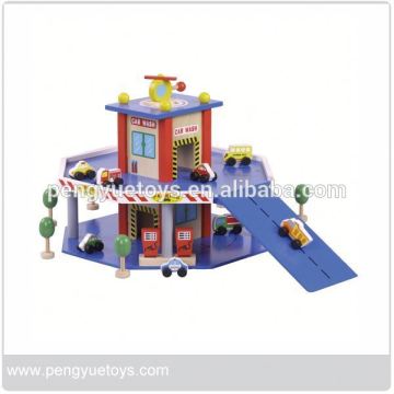 Toy Garage Play Set	,	Wooden Toy Garage	,	Children Garage Toys