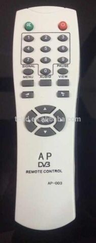 DVB-T DVB-T2 STB remote control for set top box