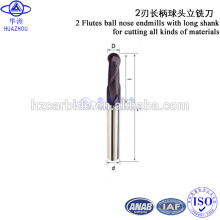 tungsten solid carbide end milling cutter