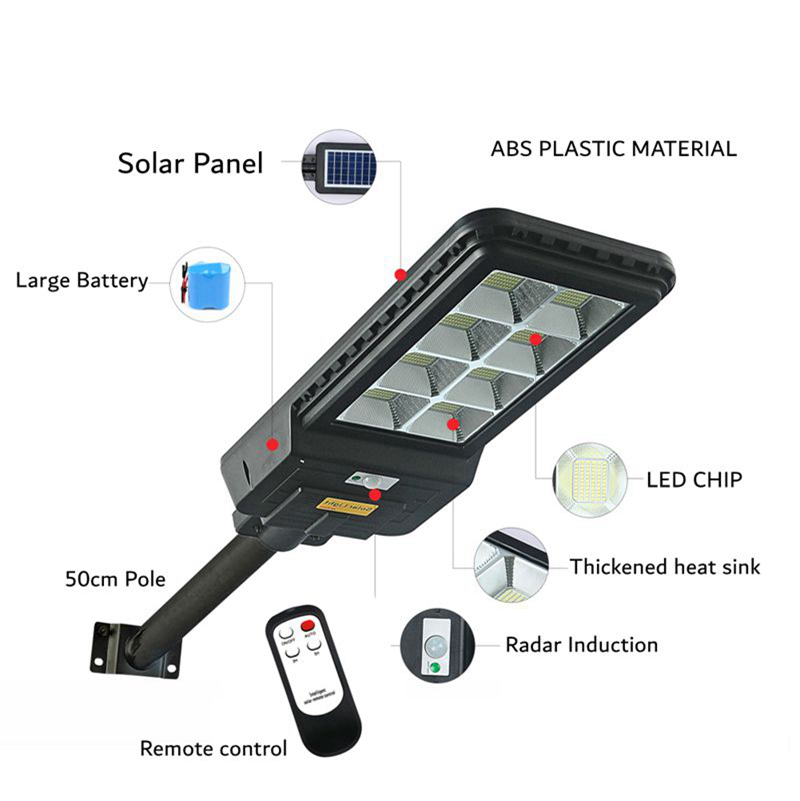 Waterproof Integrated 100w Garden Post Light