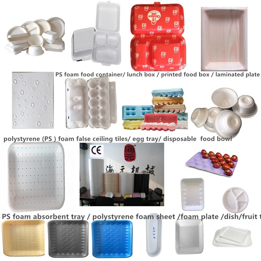EPS PS GPPS PLA   food foam container making machine or equipment   ,  Ellie Whats  008613780912769