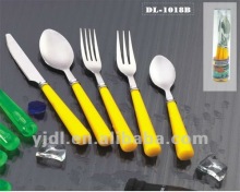 colored bulk flatware set