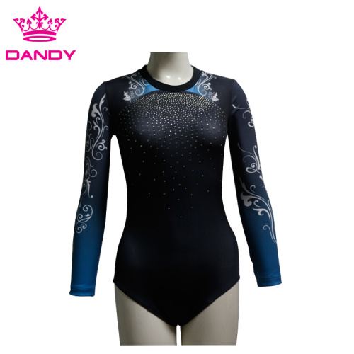 Comfortable Custom Long Sleeves Dance Suit