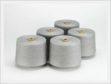 bleached white/20s,30s polyester spun yarn