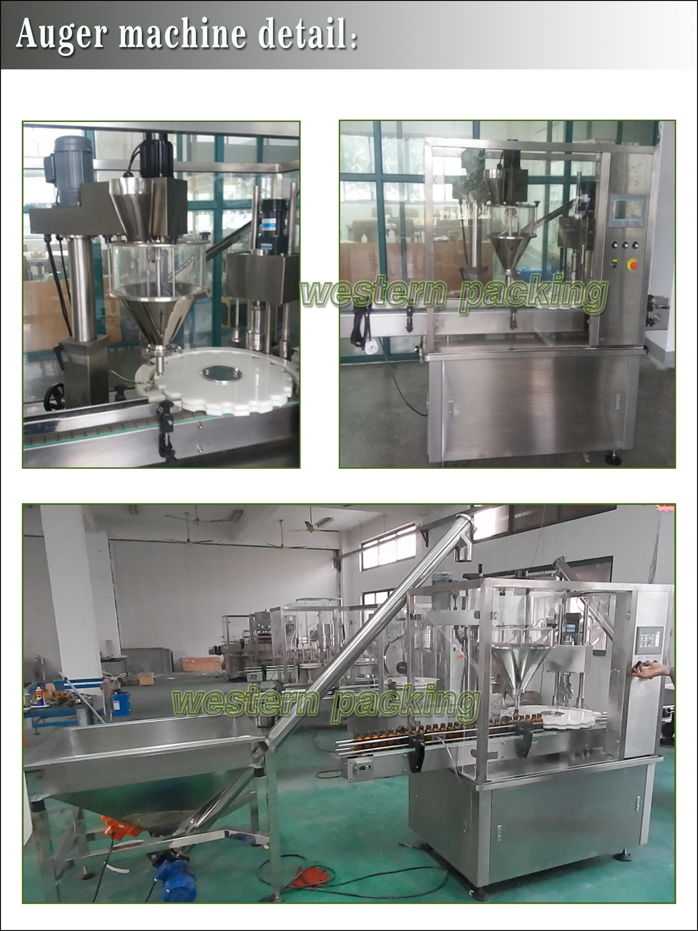 powder filling and sealing machine