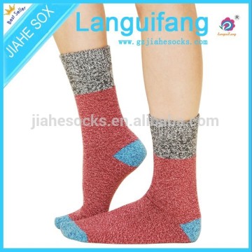 2016 Fashion Double Needle Custom Design Woman Ankle Socks