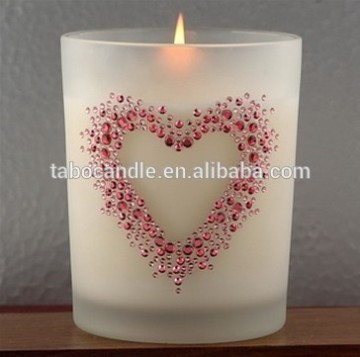 soy wax glass candle