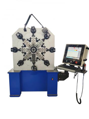 CNC spring molding machine