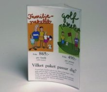 PVC information holder