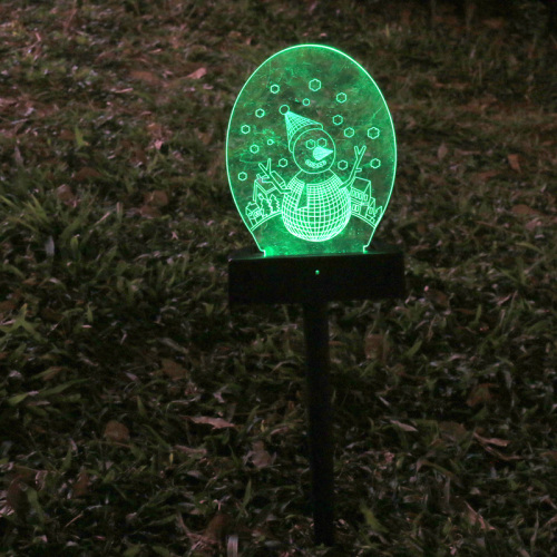 Lampu Rumput Proyeksi Surya 3D L2008