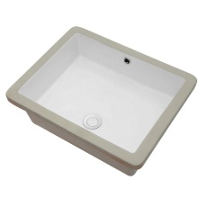 CUPC Certified Ceramic Rectangular Undermount Lavatory Wash Basin