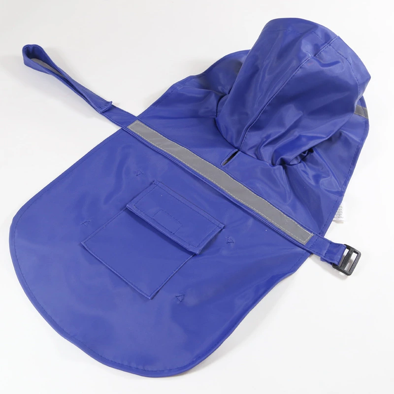 New Style Pet Raincoat Dog Raincoat Reflective Waterproof Snow-Proof Big Dog Clothes