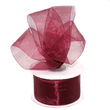 Wine Color Organza Ribbon (PRO-ORG-01)