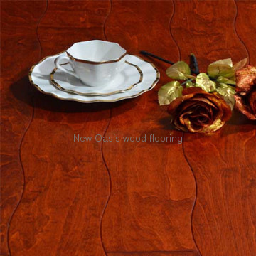 New Design maple curve flooring