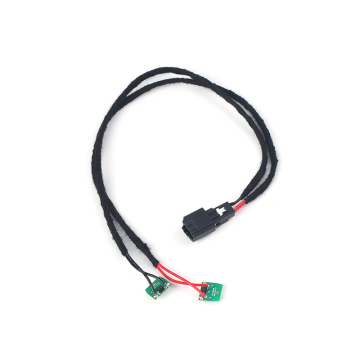 Straight Rac Female Connector Molded Cable for Power