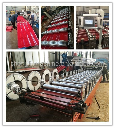 metal sheet roof forming equipment , automatic roofing sheets rolling machine prices