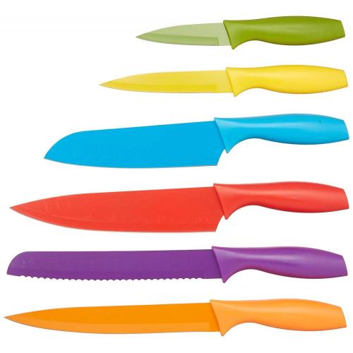 Non stick Colored kitchen Knife Set