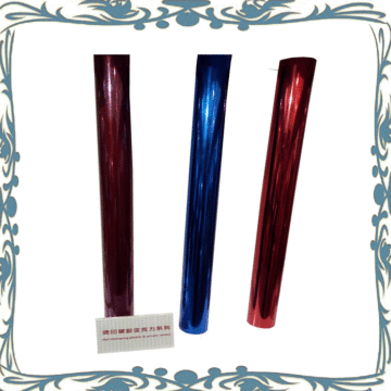 Hot stamping foil film for glass