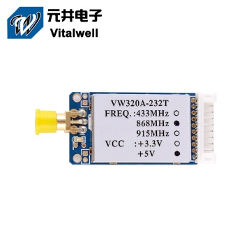VW320A 868MHz RF Receiver and RS232 to TTL Converter Module